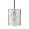 Besa Lighting Tamburo 8 Stem Pendant, Stone Silver Foil, Bronze Finish, 1x100W Incandescent 1TT-4006SS-BR - alternate 1